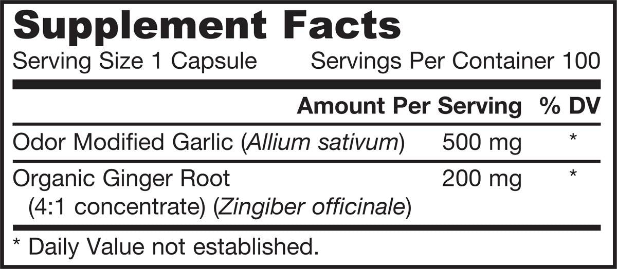 Česen in ingver 700 mg 100 kapsul