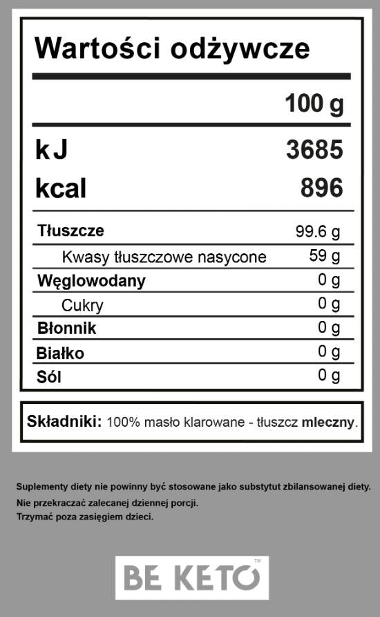 Ghee Butter - 240 gramov