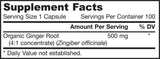 Ingver 4: 1 koncentrat 500 mg 100 kapsul