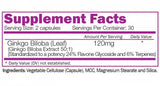 Ginkgo biliba ekstrakt 120 mg 60 kapsul