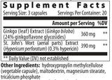 Ginkgo Hypericum - 60 kapsul