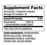 Glucomannan 600 mg / 60 kape