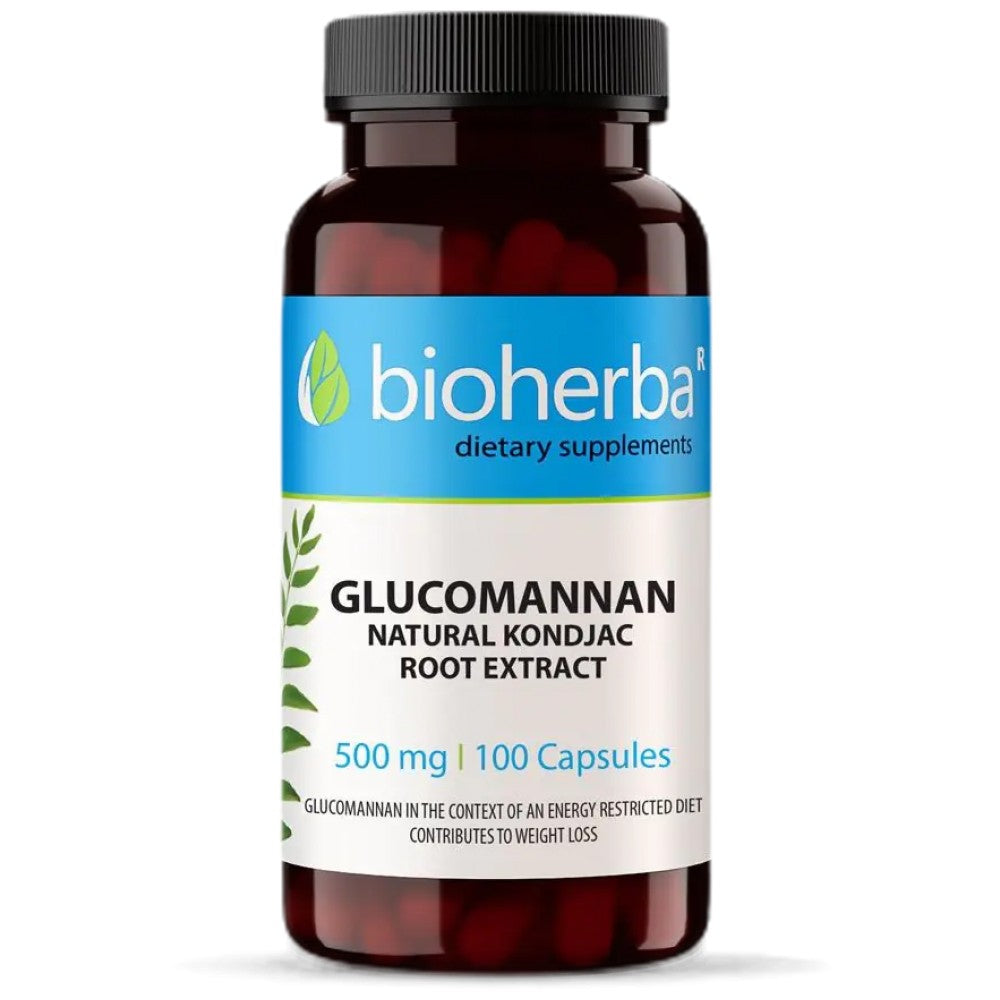 Glukomannan Naravni konjacki koreninski ekstrakt 560 mg - 100 kapsul