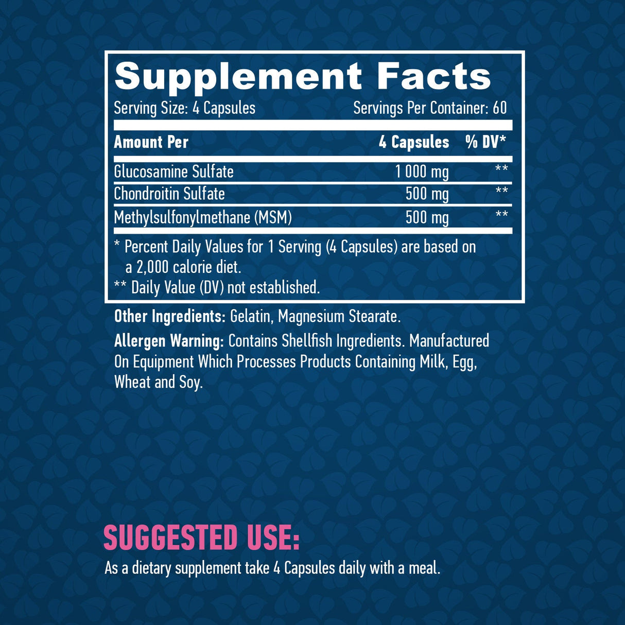 Glukozamin hondroitin in MSM kompleks / 240 CAP.