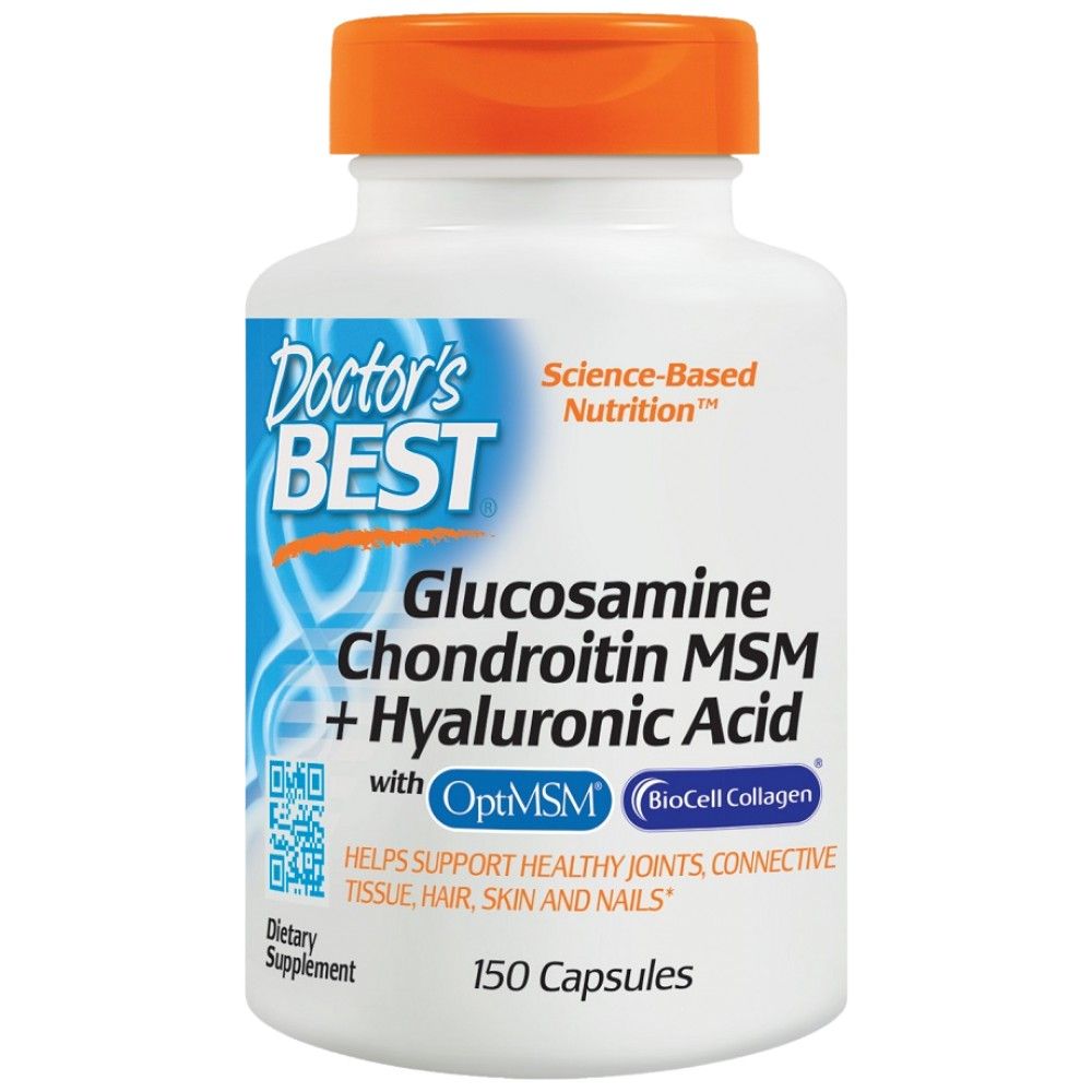 Glukozamin hondroitin MSM | S hialuronsko kislino - 150 kapsul