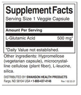 Glutaminska kislina 500 mg - 60 kapsul