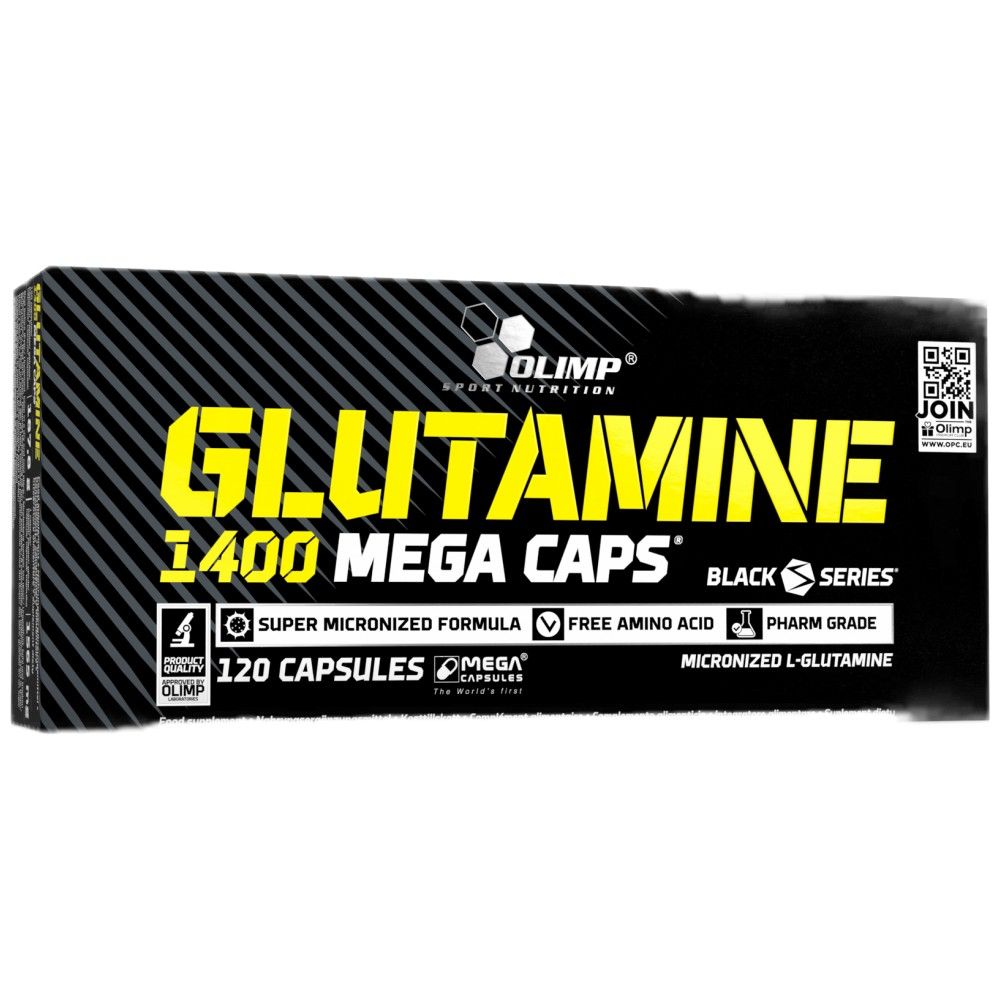 Glutamin mega kapice 1400 - 120 kapsul