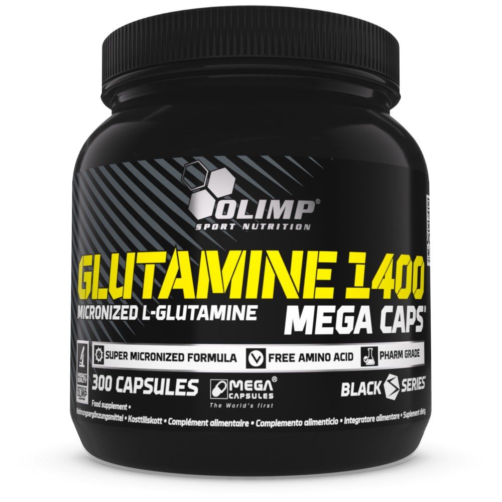 Glutamin mega kapice 1400 - 300 kapsul