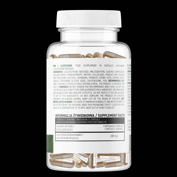 Glutation 200 mg / vege 90 kapsul