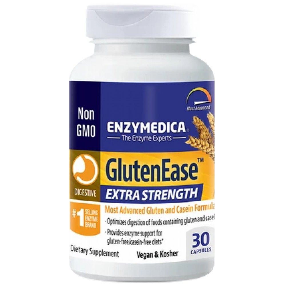 Glutenease dodatna trdnost - 60 kapsul