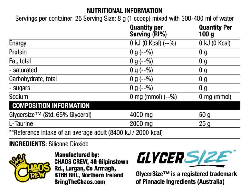 Glycer Swell | STIM BREZPLAČNO PRED -TEKOČE - 200 gramov