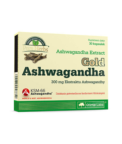 Gold Ashwagandha 30 kapsul <tc>Olimp</tc>