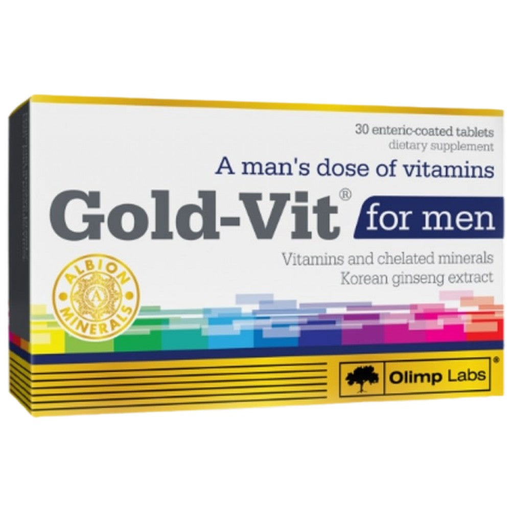 Zlata vit za moške - 30 tablet