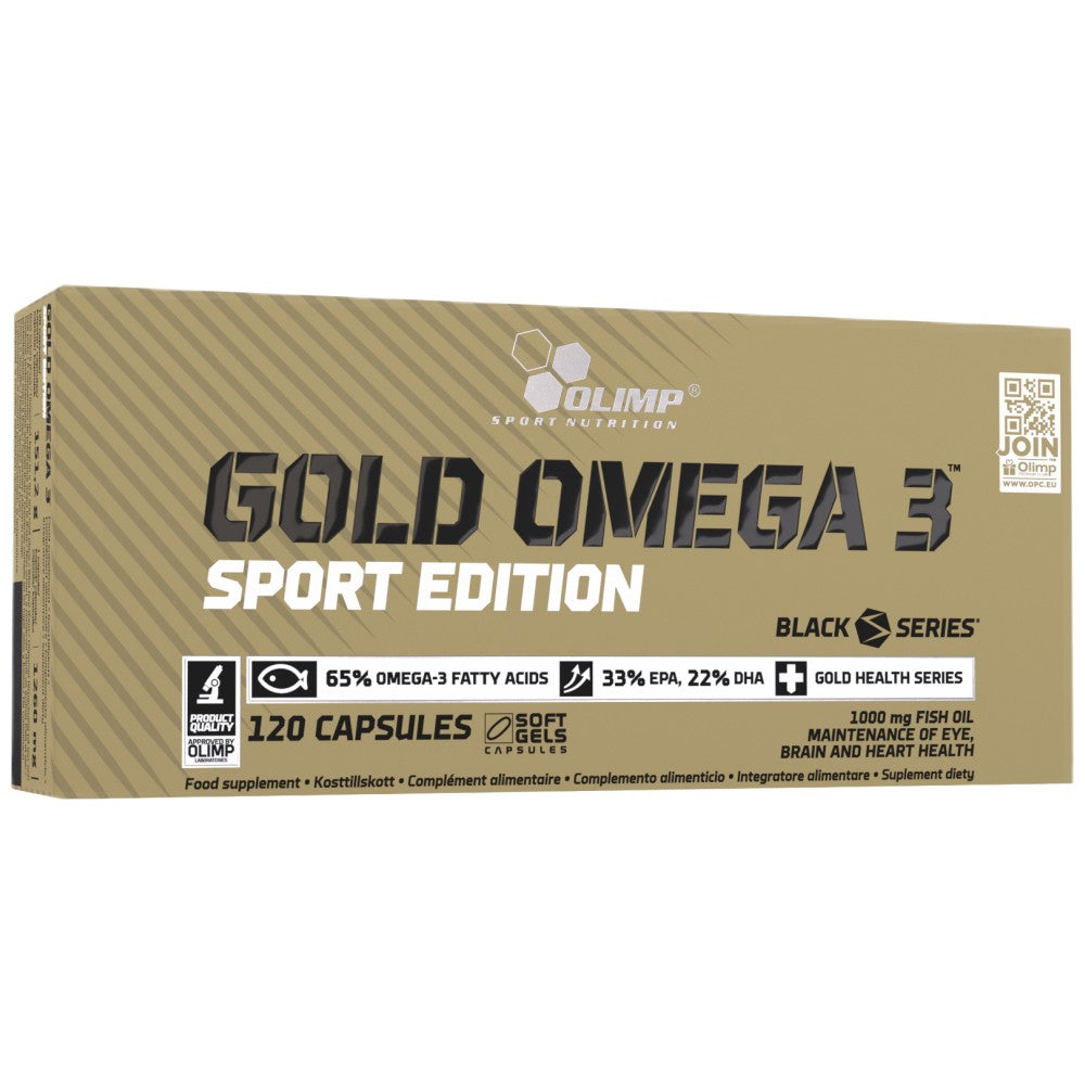 Omega 3 Gold Sport Edition - 120 gel kapsul