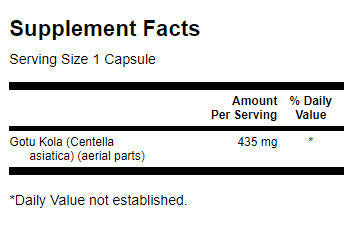 Gotu Kola 435 mg - 60 kapsul