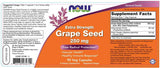 Grape seme 250 mg / dodatna trdnost - 90 kapsul