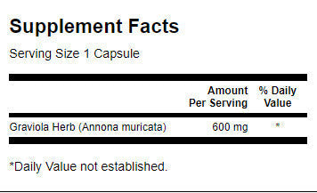 Graviola 530 mg - 60 kapsul