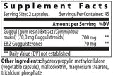 Guggulsterone - 90 kapsul