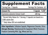 Gimnema Sylvestre Leaf 400mg. / 60 VCAPS