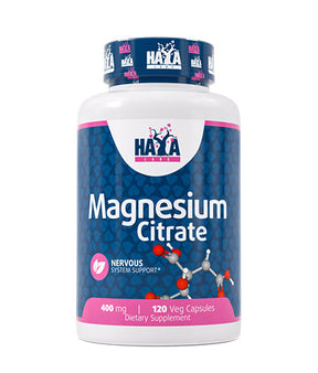 Magnesium Citrate 400 mg / 120 Vcaps - Nutra Best Europe