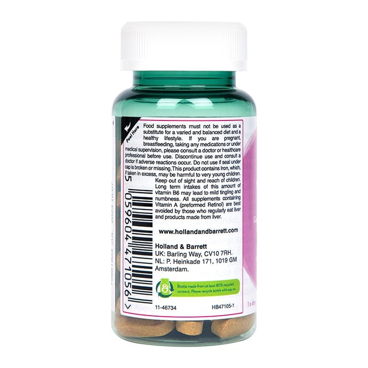 Vitamini za lase s kolagenom (vitamini las) 60 tablet Holland & Barrett