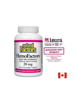 Hemofactors® 20 mg - 60 žvečilnih tablet