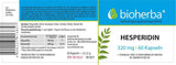 Hesperidin 320 mg - 60 kapsul