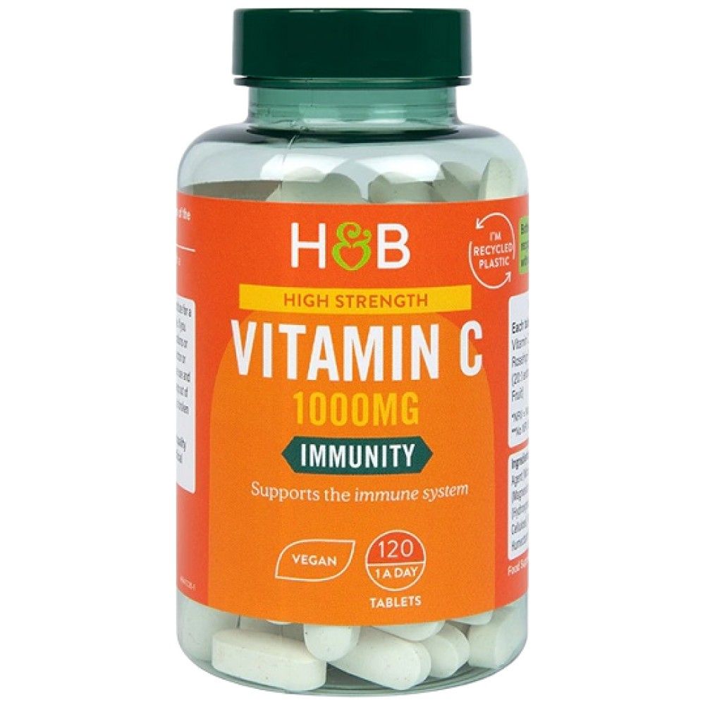 Visoka trdnost Vitamin C 1000 mg - 120 tablet