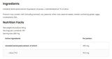Konjski ekstrakt v prahu 100 gramov