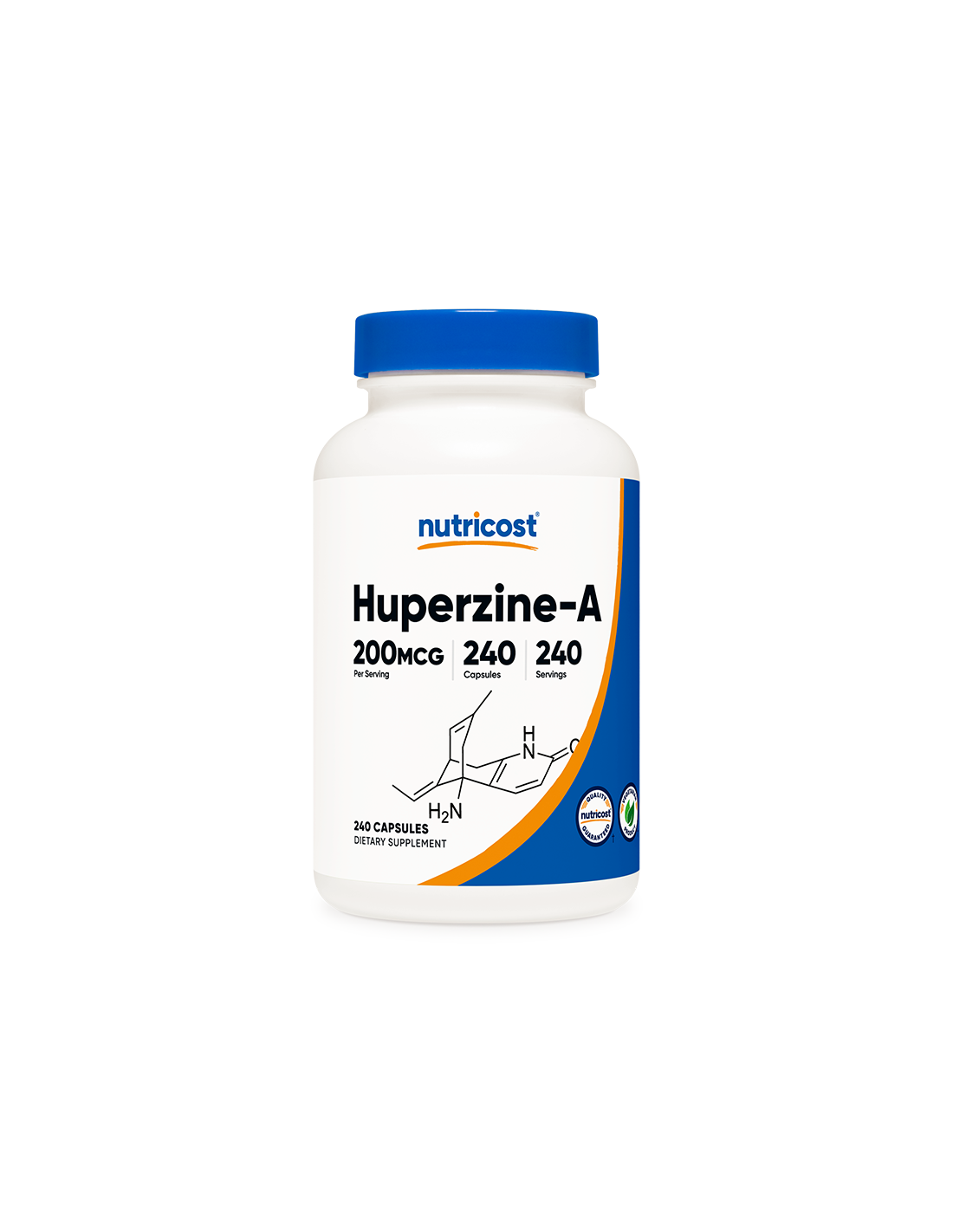 Živčevje - Huperzin A (Huperzine A), 200 mcg/240 kapsul <tc>Nutricost</tc>