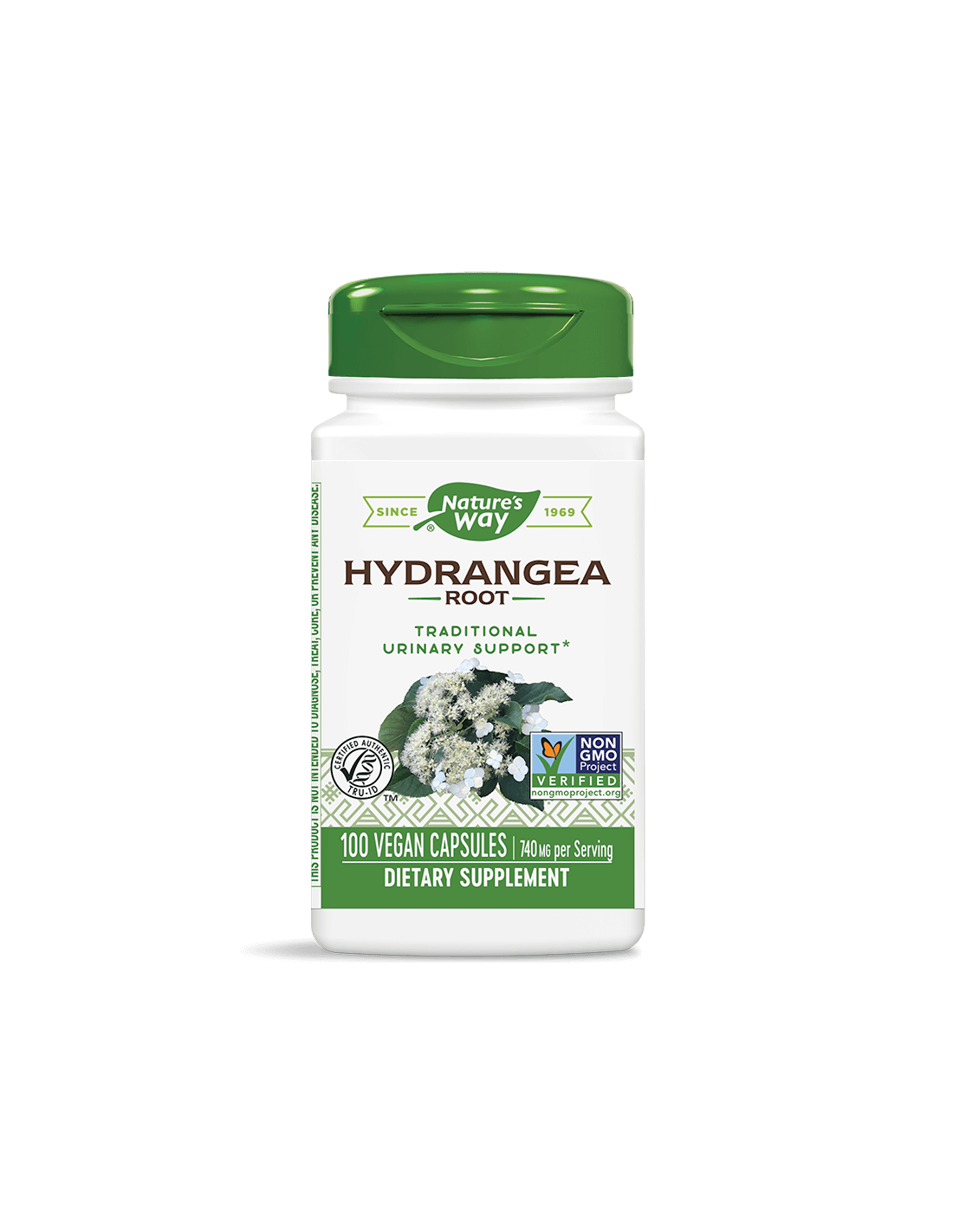 Hydrangea Root 370 mg x 100 Kapsula Narava pot