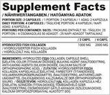 Hidrolizirani ribji kolagen 500 mg | Posvečena ženskam - 100 kapsul