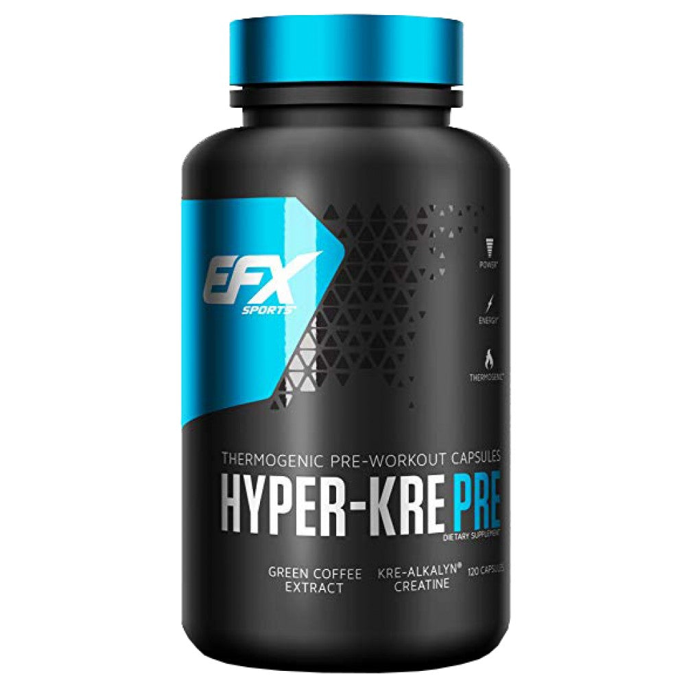 Hyper Kre -Alkalyn Pre / s kofeinom - 120 kapsul