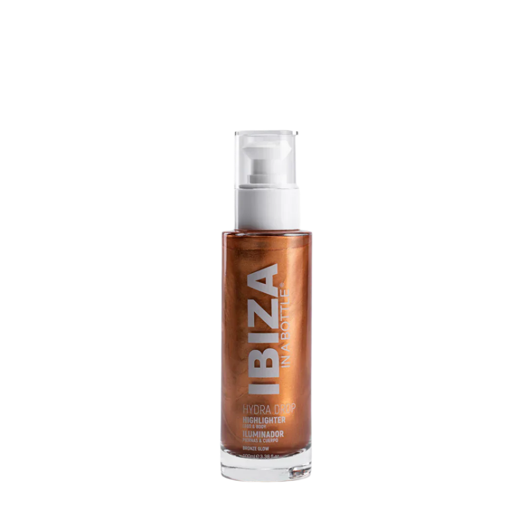 Bronzing Highlighter s hialuronsko kislino za kapljico telesne hidra - 100 ml