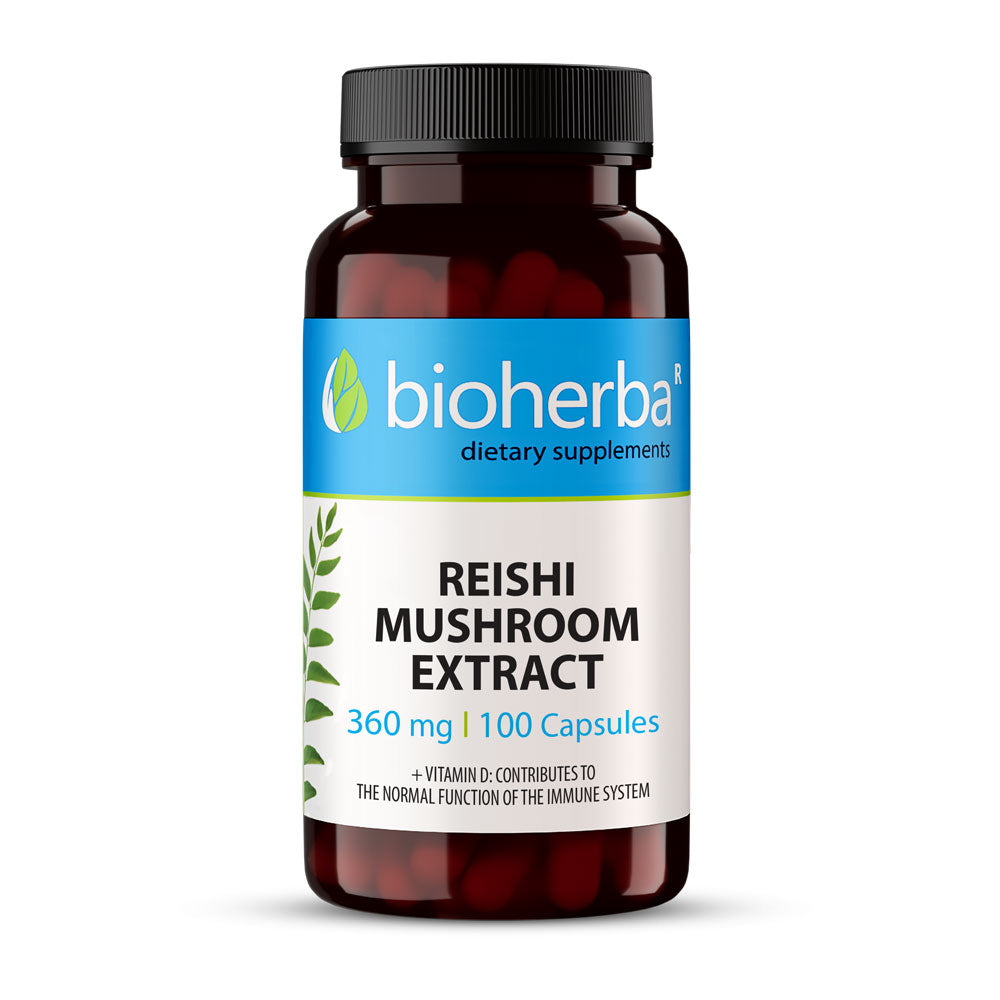 Ekstrakt gob Reishi 360 mg - 100 kapsul