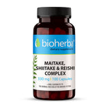 Maitake, shiitake, reishi kompleks 330mg - 100 kapsul