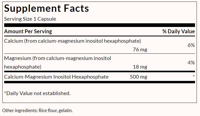 IP -6 inositol heksafosfat - 240 kapsul