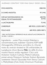 Policinozitol ravnovesje 4000mg - hormonska in plodnost podpora 500ml