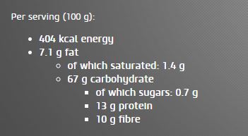Takojšnji oves - 1,00 kg