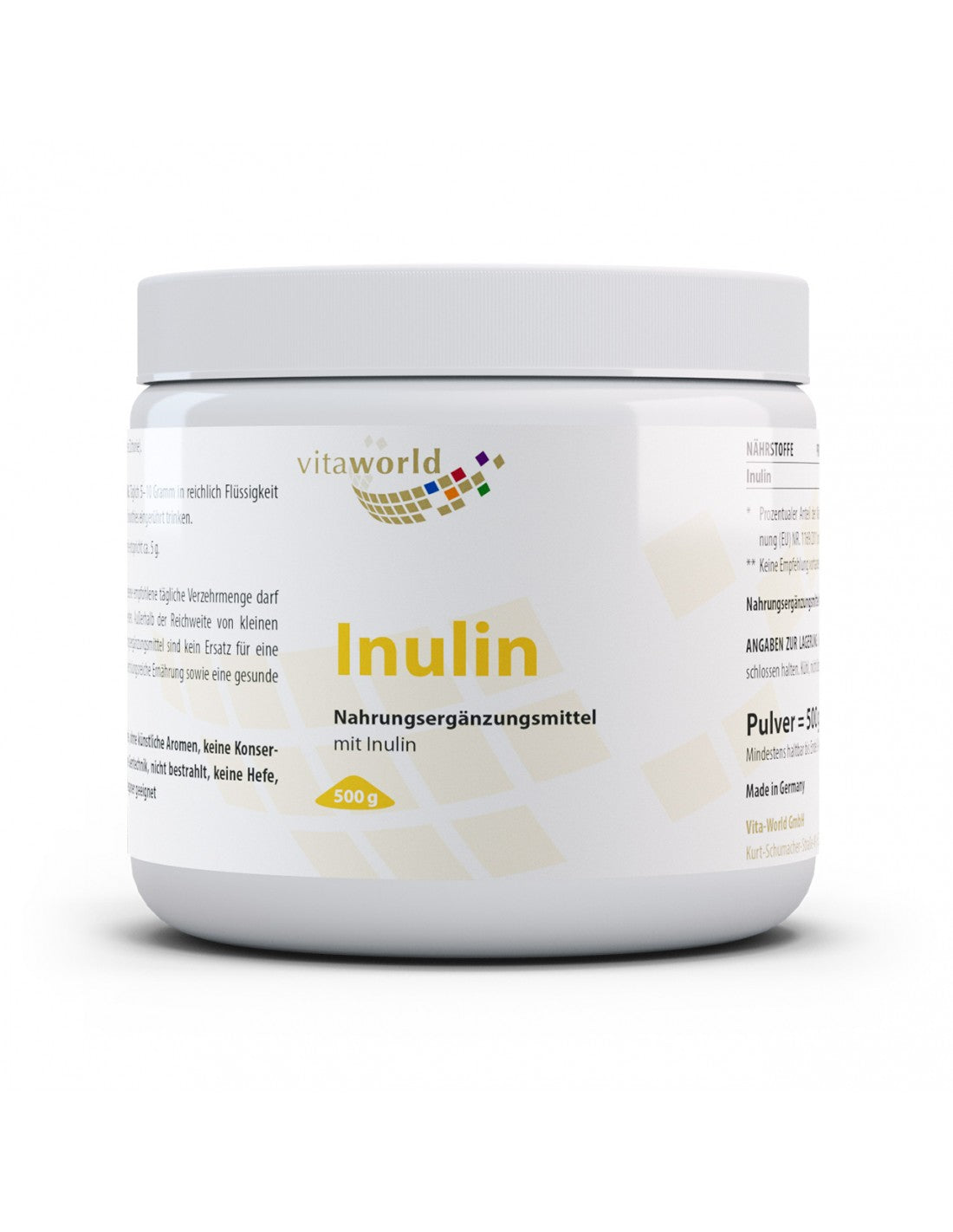 Inulin (Inulin), 500 g prahu