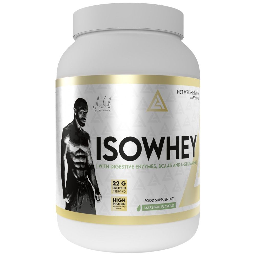 Isowhey | Sirotkine beljakovine z prebavnimi encimi, BCAA in glutaminom - 1600 gramov