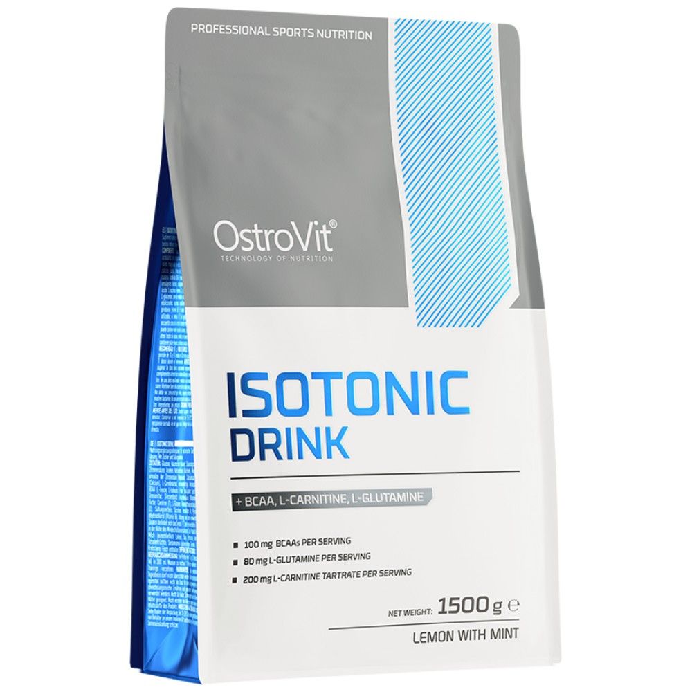 Izotonični prah + BCAA, L-karnitin, L-glutamin-500 gramov
