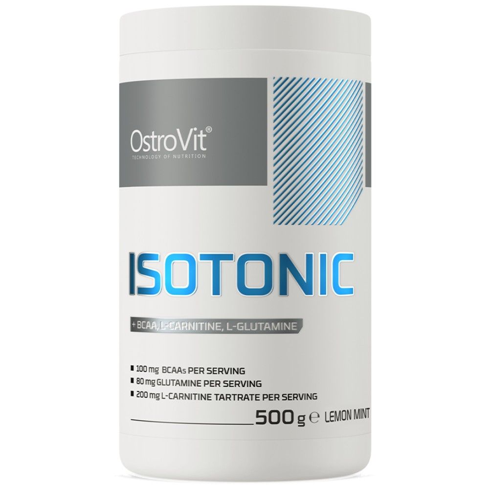 Izotonični prah + BCAA, L-karnitin, L-glutamin-500 gramov