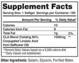 CLA 1000 mg 180 gel kapsul