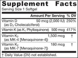 K -desna - Vitamin K kompleks - Vitamin K - 60 Softgels