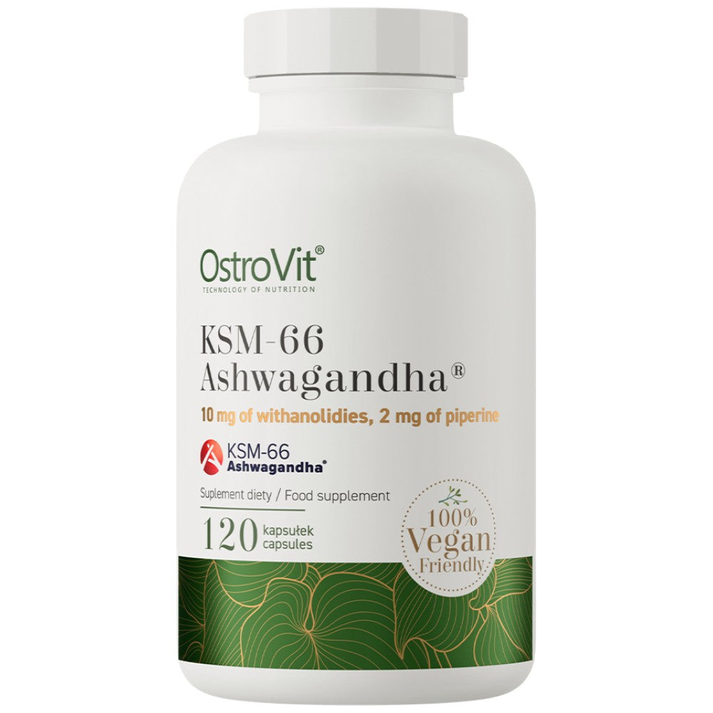 KSM-66 Ashwagandha® 200 mg / Vege Caps 120 kapsul