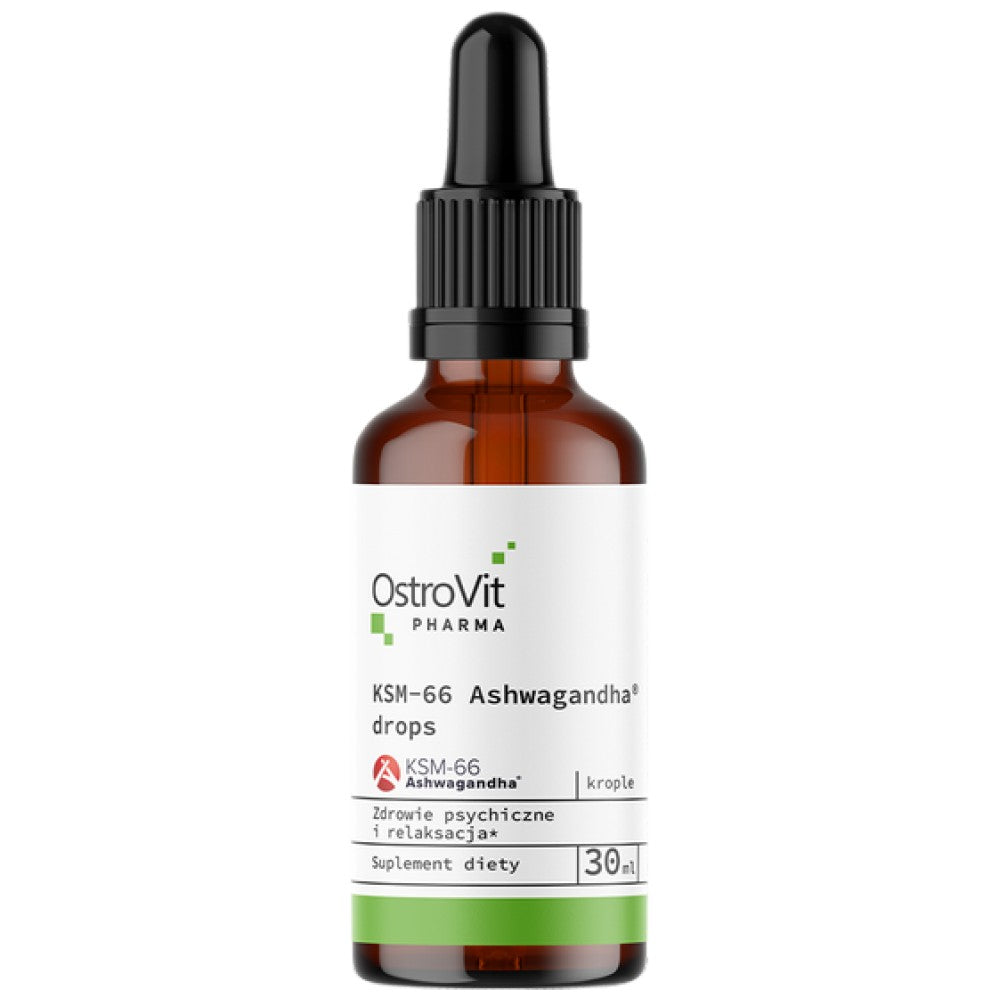 KSM-66 Drops Ashwagandha | Ashwagandha koreninski ekstrakt 30 ml