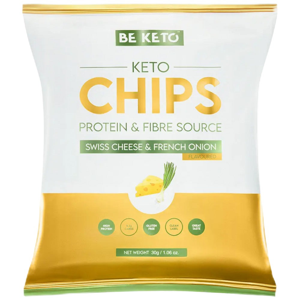 Keto čipi | Švicarski sir in francoska čebula - 30 gramov