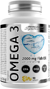 <tc>Kevin Levrone</tc> Omega 3 / ribje olje [90 gel kapsul, 45 odmerkov]