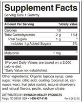 Otroci melatonin gumi 1 mg | Jagoda 60 žvečilne tablete